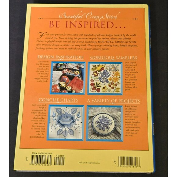 Beautiful Cross Stitch 2004 Better Homes Gardens Designs Projects 224 PAGES - Picture 2 of 9